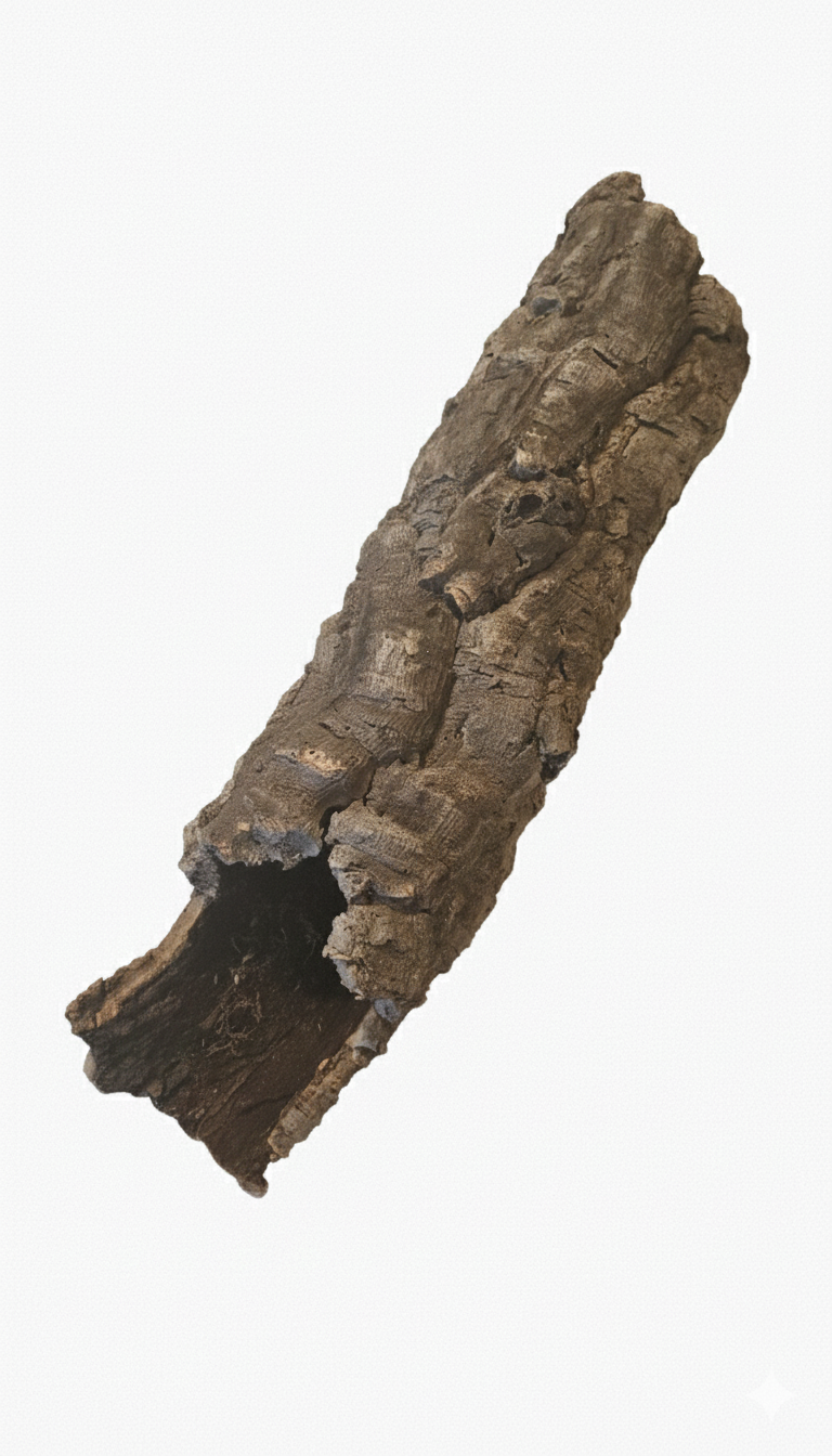 R2 Medium/Small Cork bark tube