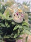 Resin 'Light up" Frog in Gold, Green and Pearl with lights and glow-in-the-dark glitter