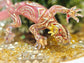 Resin Tribal Gecko in Pink and Glitter