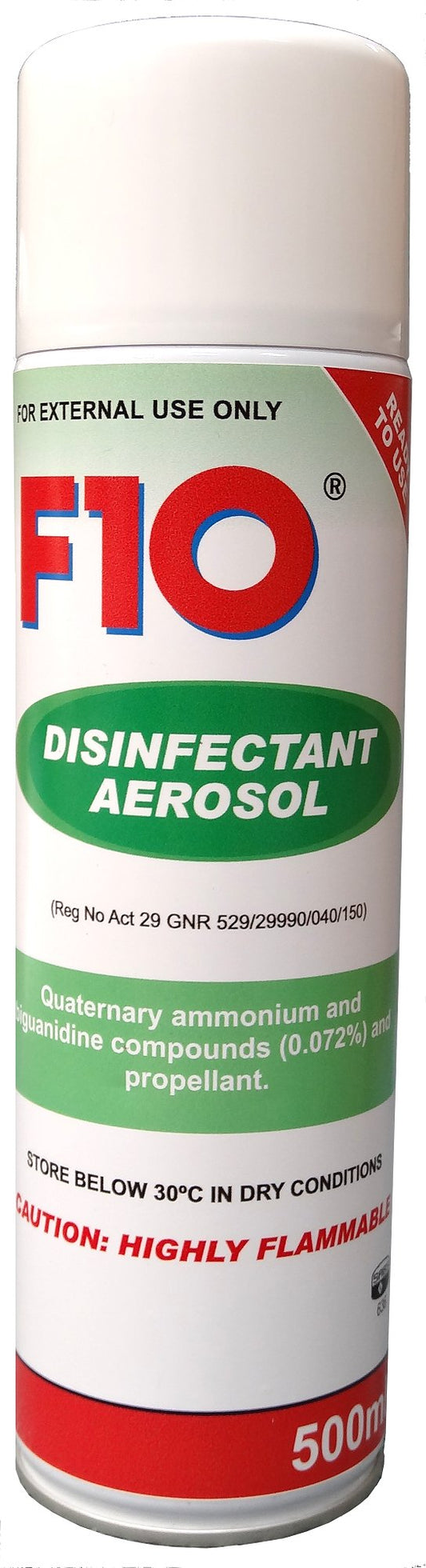 F1O Disinfectant Aerosol 500ML