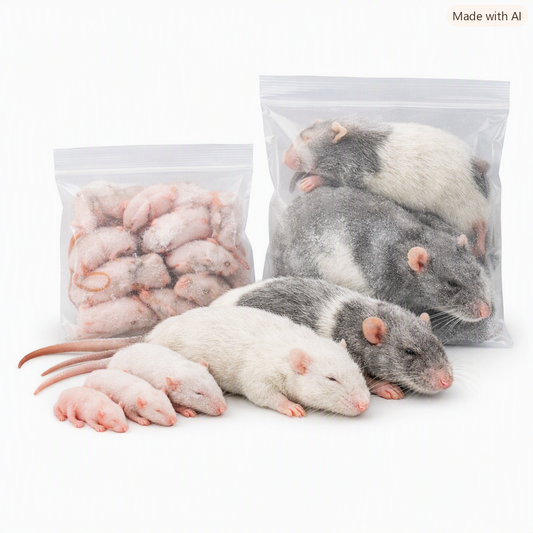 Frozen Rats – Reptile Food