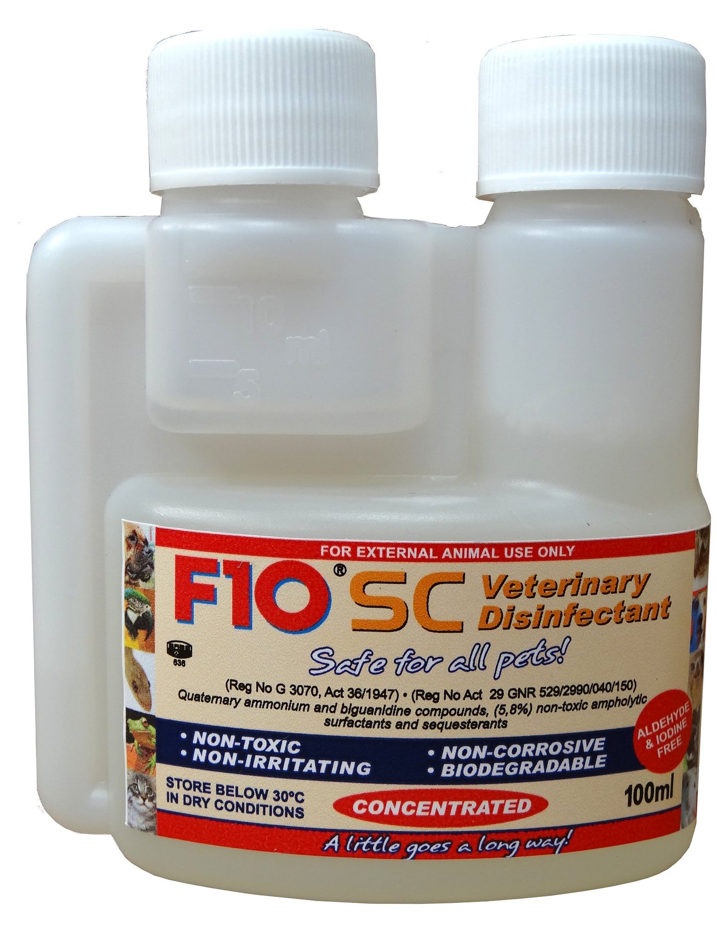 F10 SC100 Veterinary Disinfectant 100ML