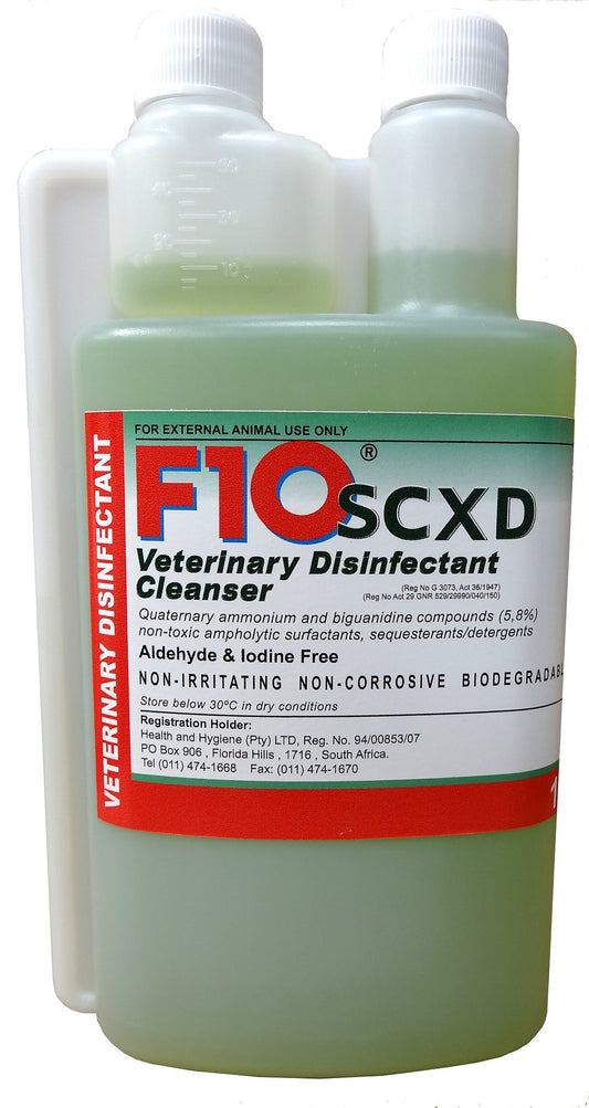 F10 SCXD1 Veterinary Disinfectant 1L