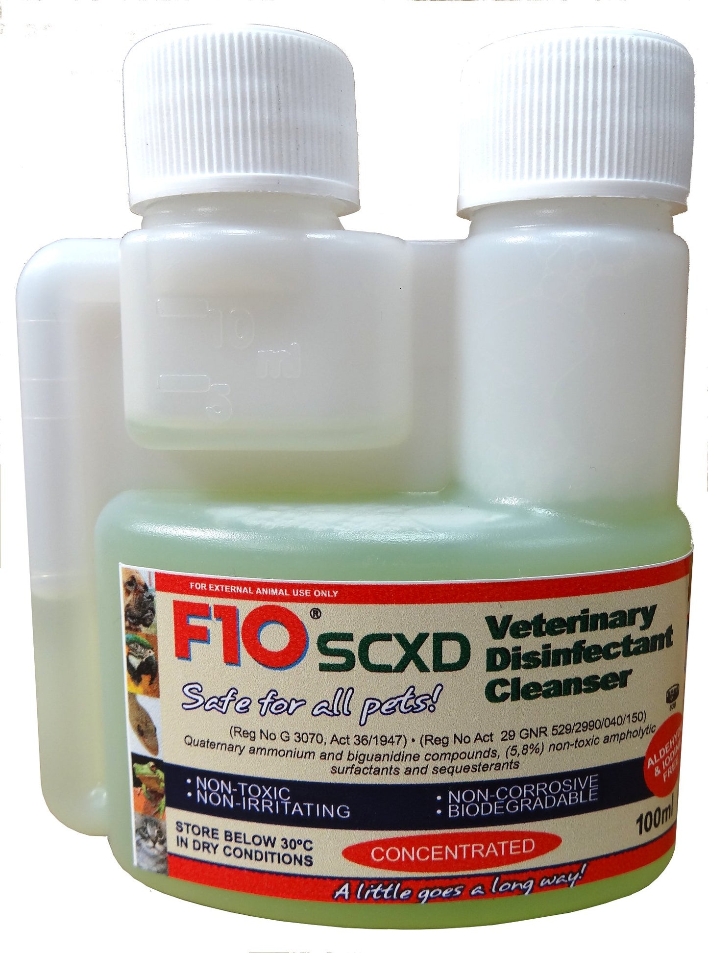 F10 SCXD100 Veterinary Disinfectant 100ML