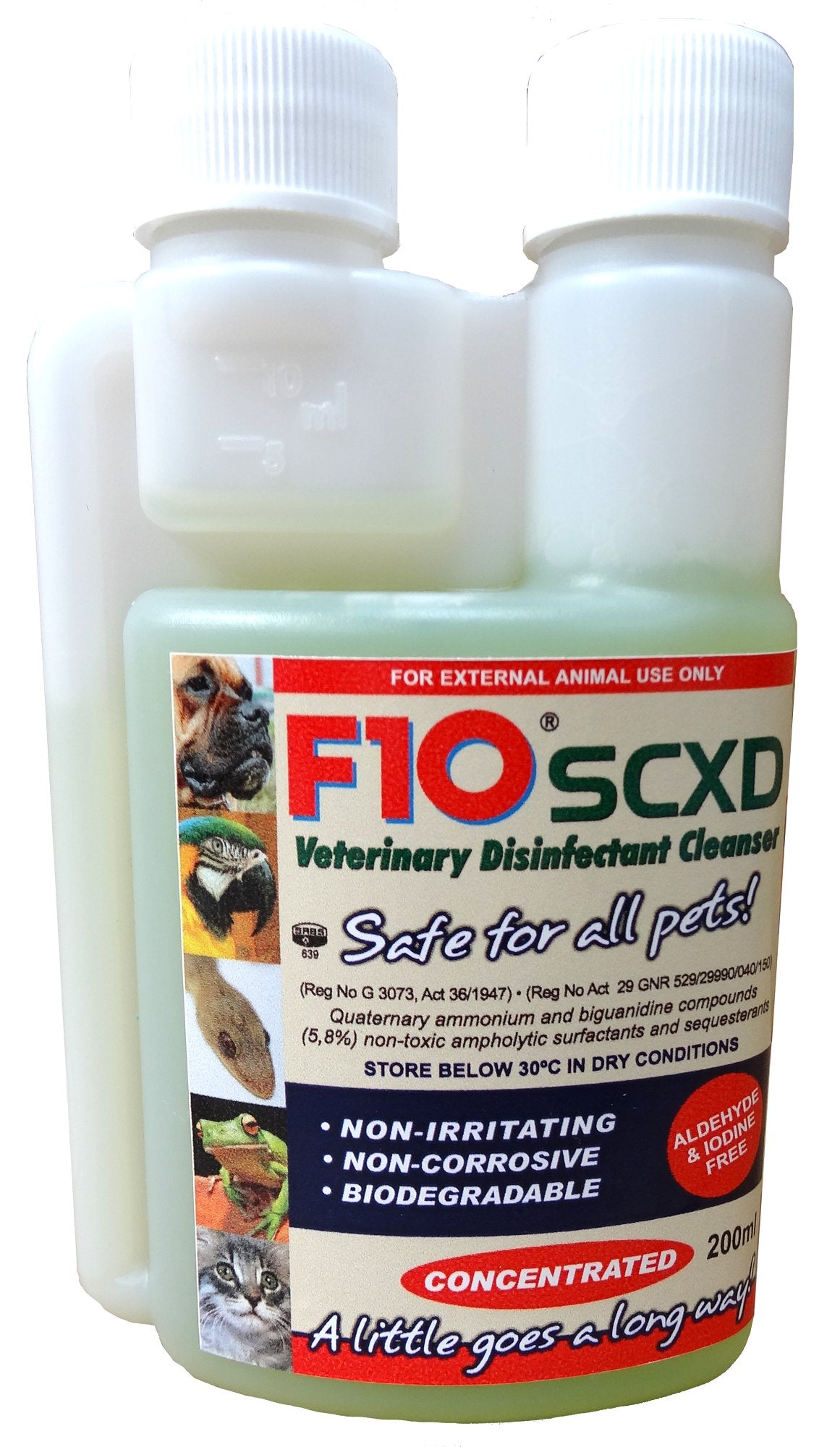 F10 SCXD200 Veterinary Disinfectant 200ML