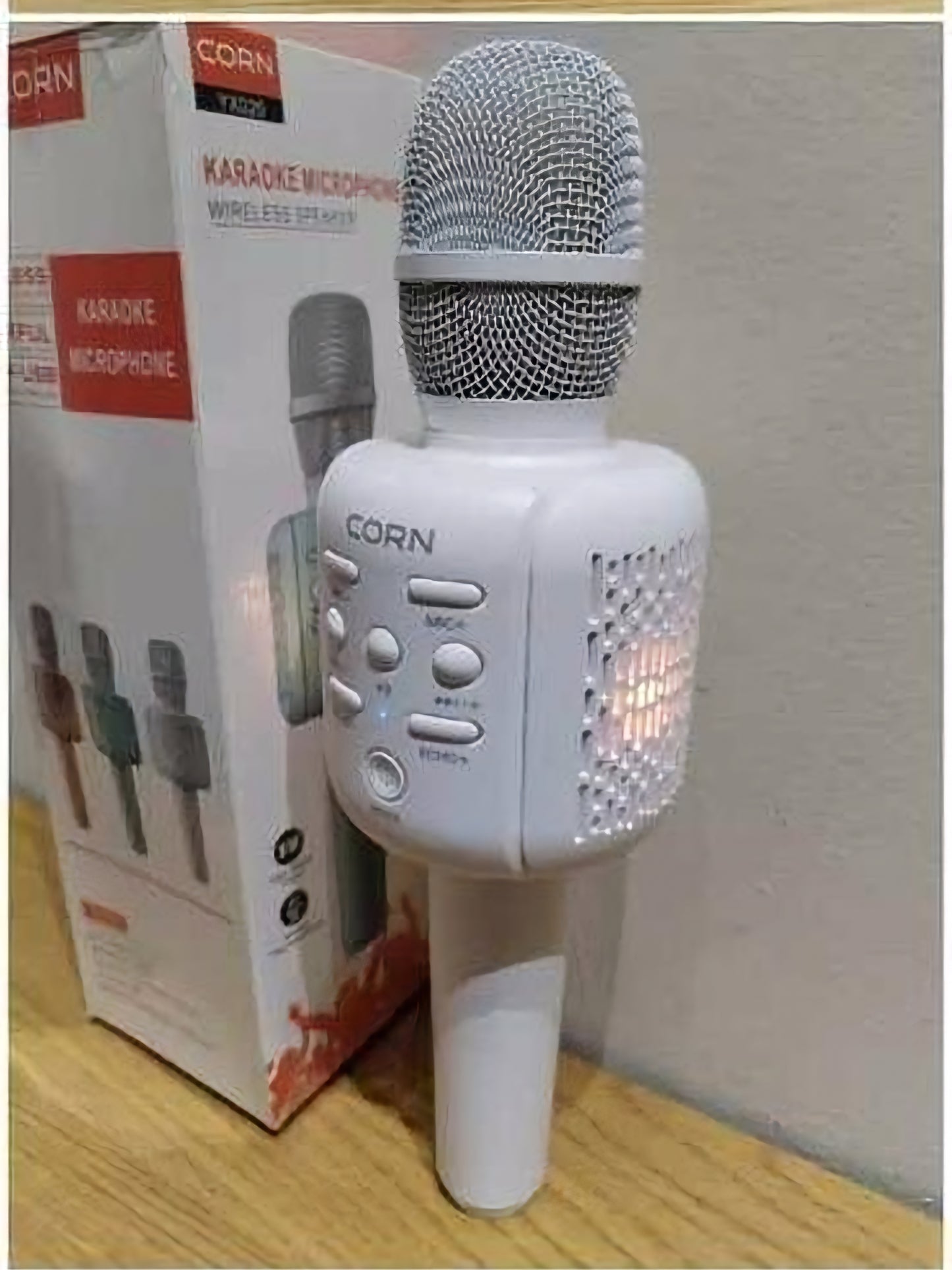 New Karaoke Microphone Wireless Speaker with Multi Voice, USB & Micro SD - Premium Quality - Audio, Smartphone