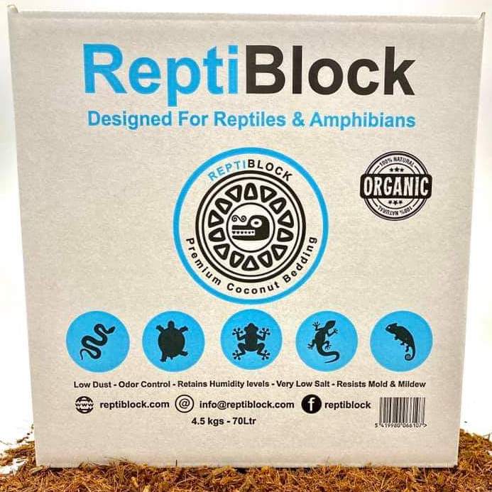 ReptiBlock Hatchling - 4.5Kg / 70l